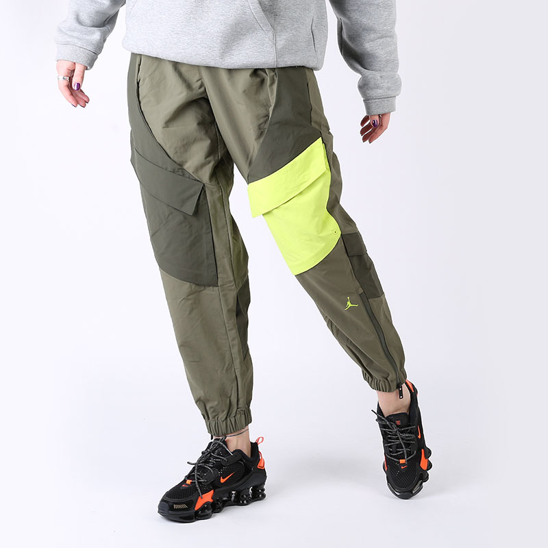 женские зеленые брюки Jordan Utility Trousers CT2602-222 - цена, описание, фото 1